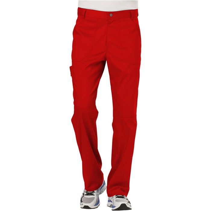 Pantaloni medicali barbatesti flexibili Red