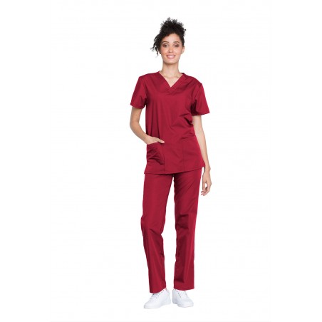Costum medical unisex Cherokee Workwear Red