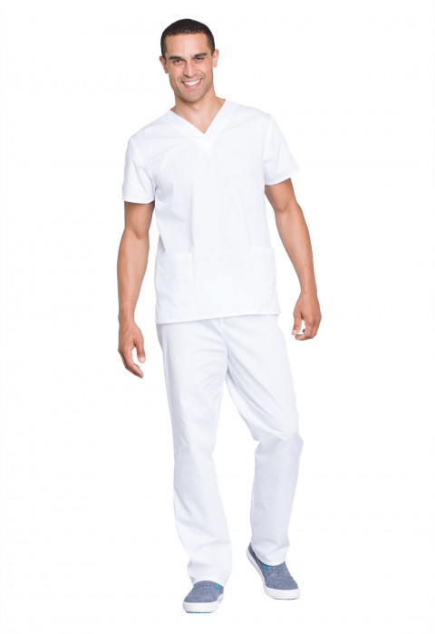 Costum medical unisex Cherokee Workwear White