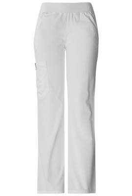 Pantaloni dama Cargo Pocket in White